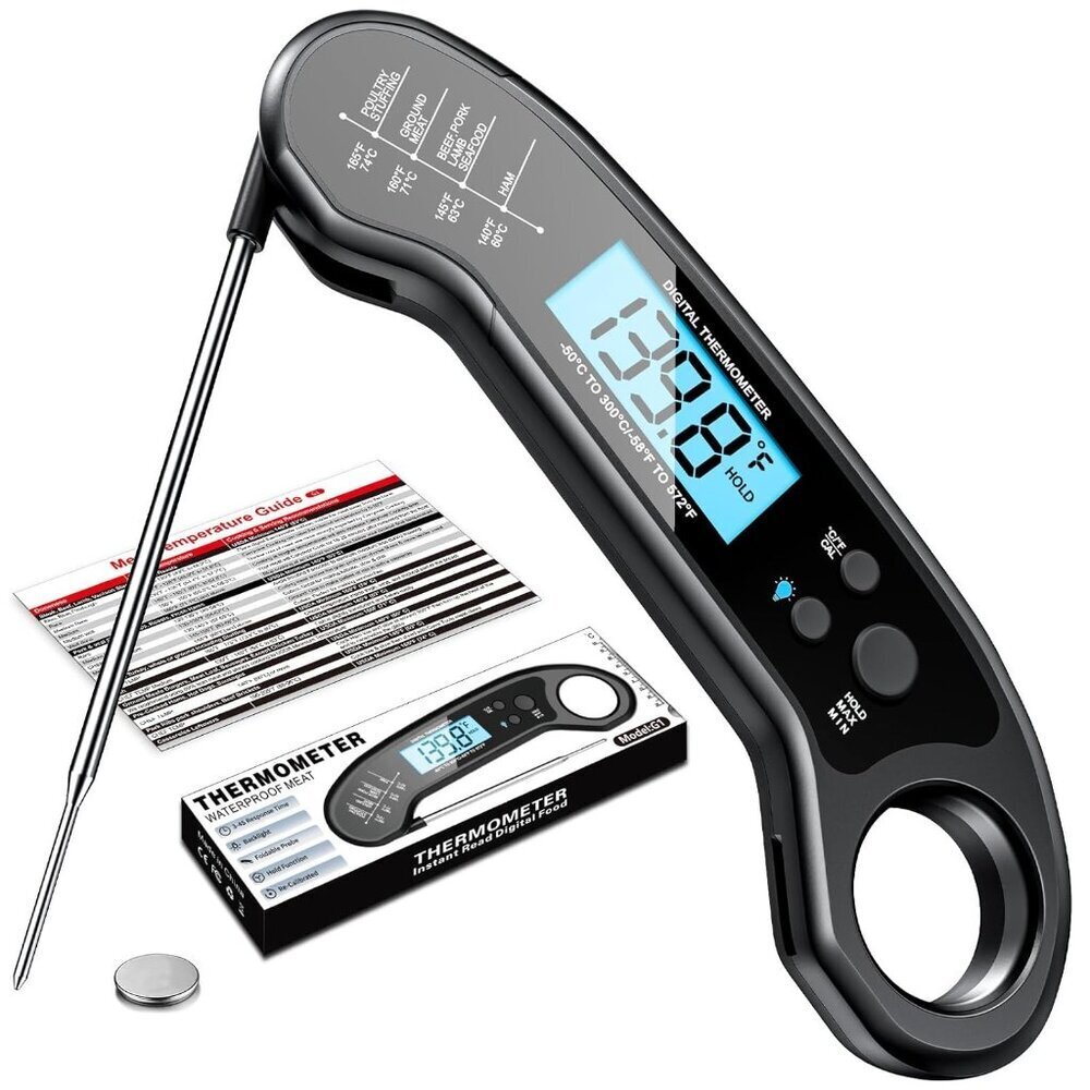 Meat Thermometer Digital, Instant Read Meat ThermometerI for Grill and Cooking